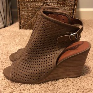 Lucky Brand Brown Wedge